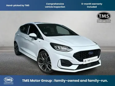 Used Ford Fiesta ST-Line X 123 HP (90 kW) 2023 White Hatchback