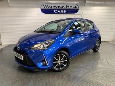Used Toyota Yaris 2018 Blue Hatchback