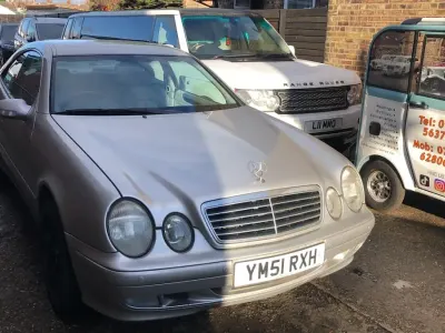 Used Mercedes CLK230 Elegance 2002 Silver Coupe