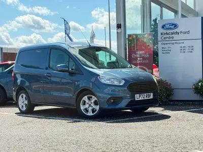 Used Ford Transit Courier Limited 100 HP (73 kW) 2022 Blue Van