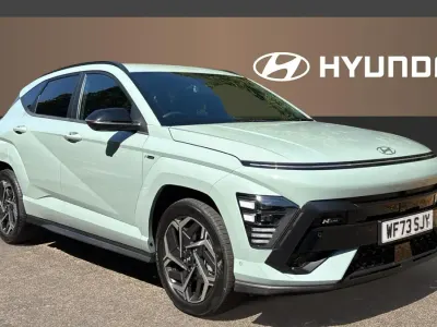 Used Hyundai Kona N Line 141 HP (103 kW) 2023 Green SUV