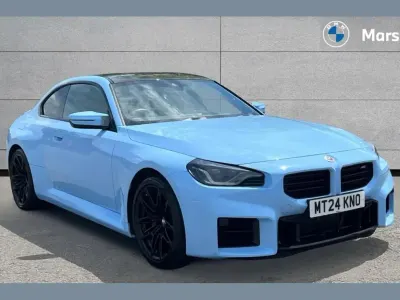 Used BMW M2 Shadowline 460 HP (338 kW) 2024 Zandvoort blue Coupe