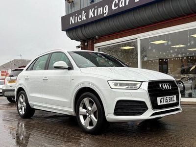 Ibis white Used 2015 Audi Q3 S-Line SUV | £10,975 (Good price)