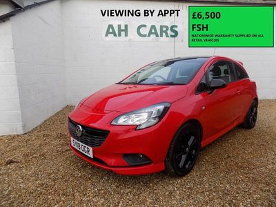 Used Vauxhall Corsa Edition 150 HP (110 kW) 2018 Red Hatchback