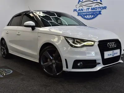 Used Audi A1 Sportback Black Edition 140 HP (102 kW) 2014 White Hatchback