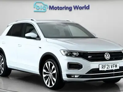 Used VW T-Roc R-line 150 HP (110 kW) 2021 Silver SUV