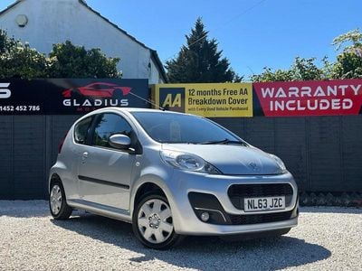 Begagnad Peugeot 107 Active 68 HK (50 kW) 2013 Silver Halvkombi