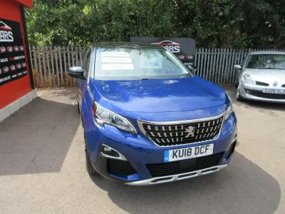 Used Peugeot 3008 Allure 120 HP (88 kW) 2018 Blue SUV