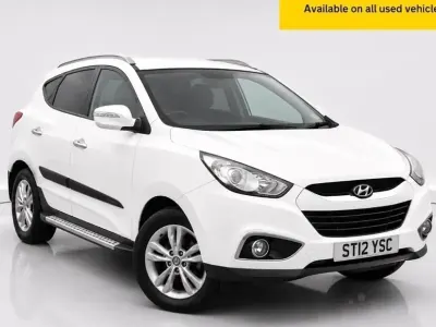 Usado Hyundai ix35 Premium 115 CV (84 kW) 2012 Blanco SUV