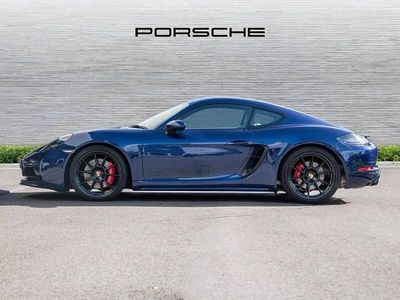 Used Porsche 718 Cayman GTS 2024 Blue Coupe