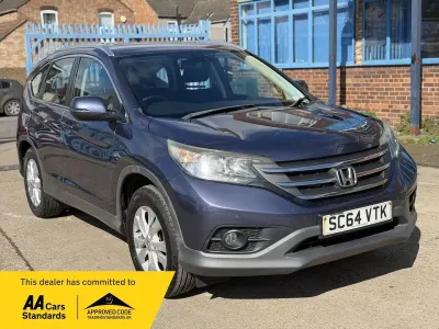Used Honda CR-V SE 120 HP (88 kW) 2014 Blue SUV