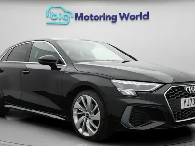 Used Audi A3 Sportback S-Line 150 HP (110 kW) 2024 Black Hatchback