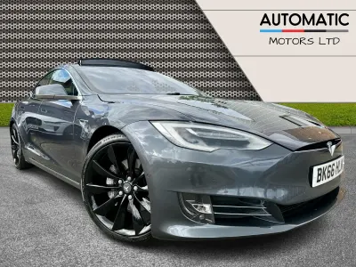 Used Tesla Model S 306 kW (417 HP) 2016 Silver Hatchback