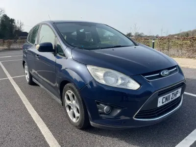 Begagnad Ford C-MAX Zetec 115 HK (84 kW) 2011 Blå Minibuss