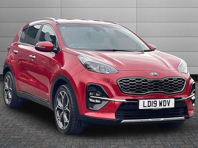 Used Kia Sportage GT-Line 174 HP (127 kW) 2019 Red SUV