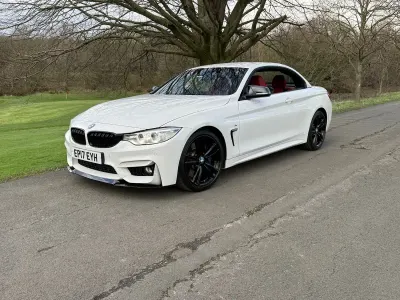 Used BMW 430 Cabriolet M Sport 2017 White Cabriolet