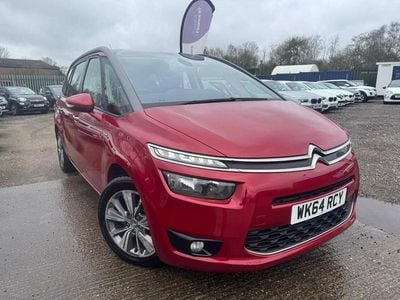 Used Citroën Grand C4 Picasso Exclusive 115 HP (84 kW) 2014 Red MPV