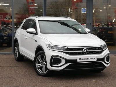 Used VW T-Roc R-line 190 HP (139 kW) 2022 White SUV