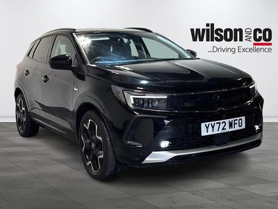 Used Vauxhall Grandland X Ultimate 130 HP (95 kW) 2022 Black SUV