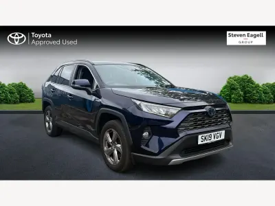 Used Toyota RAV4 Design 218 HP (160 kW) 2019 Blue SUV