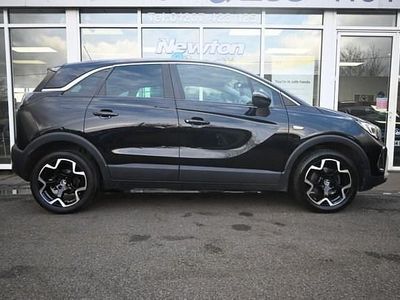 Used Vauxhall Crossland Elite 110 HP (80 kW) 2021 Black SUV