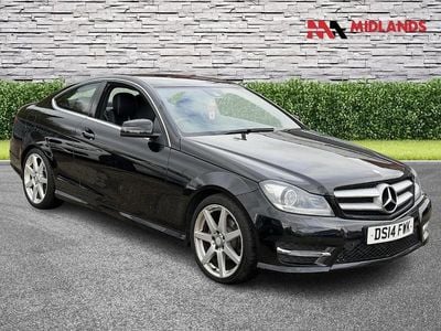 Used Mercedes C220 Sport Edition 170 HP (125 kW) 2014 Black Coupe