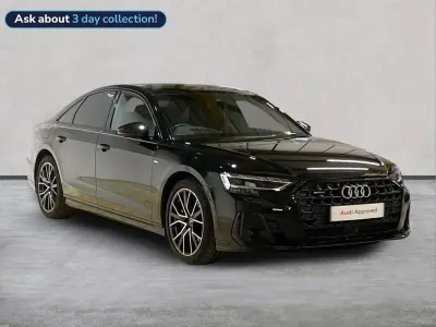 Begagnad Audi A8 Black Edition 340 HK (250 kW) 2022 Svart Sedan