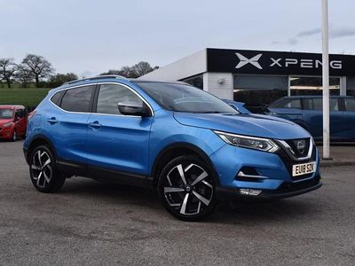 Used Nissan Qashqai Tekna+ 115 HP (84 kW) 2018 Blue SUV