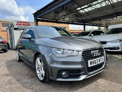 Used Audi A1 S-Line 122 HP (89 kW) 2013 Grey Hatchback