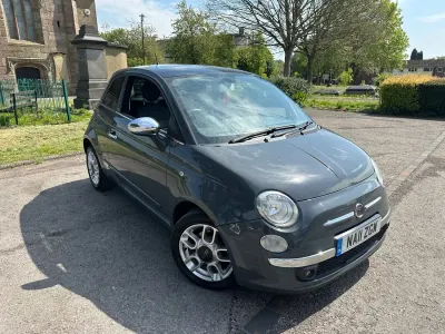 Usado Fiat 500 Sport 85 HP (62 kW) 2011 Cinzento Citadino