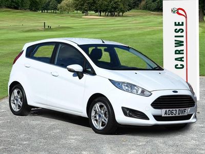 Used Ford Fiesta Zetec 2013 White Hatchback