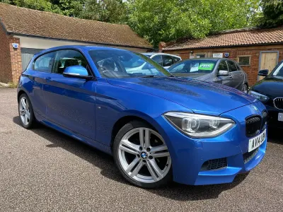 Used BMW 116 M Sport 136 HP (100 kW) 2014 Blue Hatchback