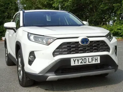Used Toyota RAV4 Hybrid Design 222 HP (163 kW) 2020 White SUV