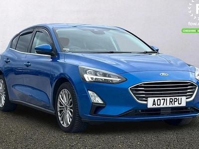 Used Ford Focus Titanium X 155 HP (114 kW) 2021 Blue Hatchback
