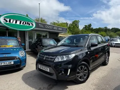 Used Suzuki Vitara SZ4 120 HP (88 kW) 2018 Black SUV