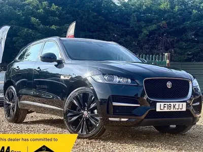 Used Jaguar F-Pace R-Sport 180 HP (132 kW) 2018 Black SUV