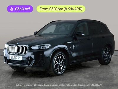 Used BMW X3 M Sport 190 HP (139 kW) 2022 Black SUV