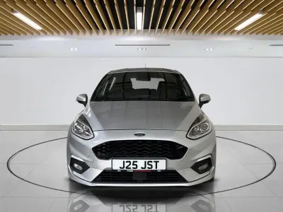 Used Ford Fiesta ST-Line 100 HP (73 kW) 2018 Silver Hatchback