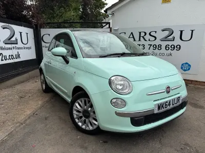 Used Fiat 500 Lounge 69 HP (50 kW) 2014 Green Hatchback