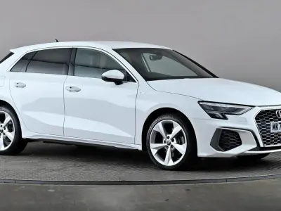Used Audi A3 e-tron S-Line 204 HP (150 kW) 2022 White Hatchback