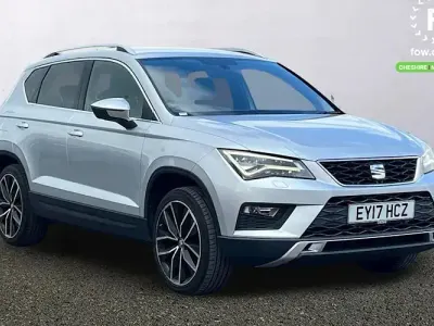 Begagnad Seat Ateca 4Drive 190 HK (139 kW) 2017 Silver SUV