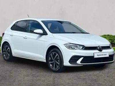 Used VW Polo Match 95 HP (69 kW) 2026 White Hatchback