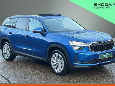 Used Skoda Kodiaq SE L 142 HP (104 kW) 2025 Race blue metallic SUV