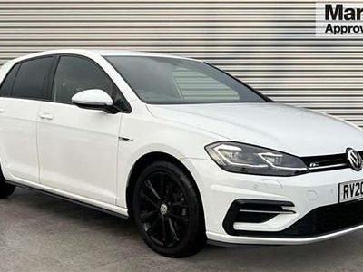 White Used 2020 VW Golf VII R-line Edition Hatchback | £15,982 (Fair price)