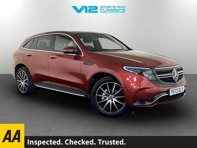 Red Used 2022 Mercedes EQC400 AMG line SUV | £23,495 (Super price)