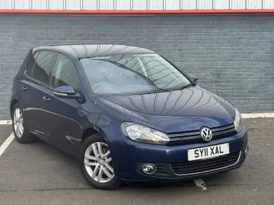 Used VW Golf VI GT 140 HP (102 kW) 2011 Blue Hatchback