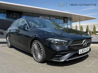 Used Mercedes A180 AMG Line Premium Plus 136 HP (100 kW) 2024 Black Sedan