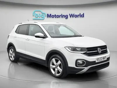 Used VW T-Cross SEL 110 HP (80 kW) 2022 White SUV