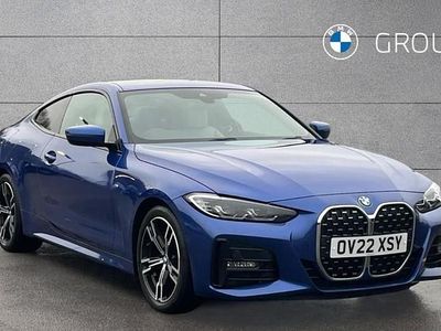 Used BMW 420 M Sport 184 HP (135 kW) 2022 Blue Coupe