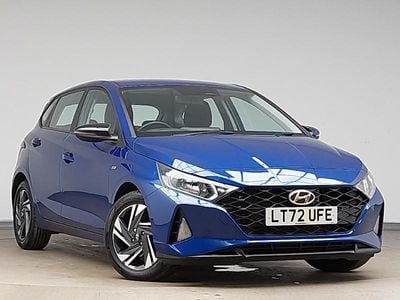 Used Hyundai i20 SE 100 HP (73 kW) 2022 Blue Hatchback
